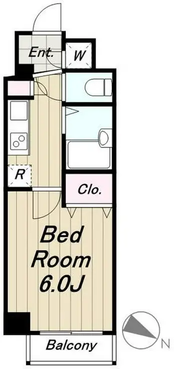 菱和パレス世田谷桜新町 1階階 間取り