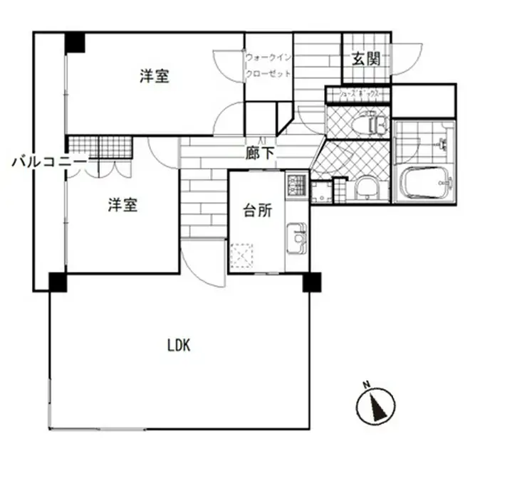 代官山アドレスザ・タワー 29階階 間取り