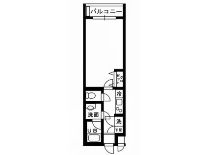 セントエルモ町田(1K/1階)の間取り写真