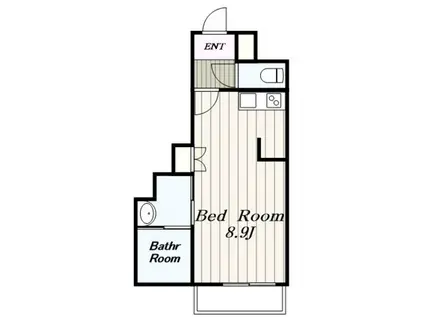 JMFレジデンス町田(ワンルーム/7階)の間取り写真