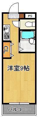 サニーベール前田(ワンルーム/5階)の間取り写真