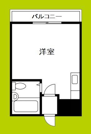 大宝新深江CTスクエア(ワンルーム/5階)の間取り写真