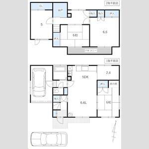 北45東7戸建(4SLDK/1階)の間取り写真