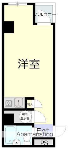 東新橋ビル(ワンルーム/5階)の間取り写真