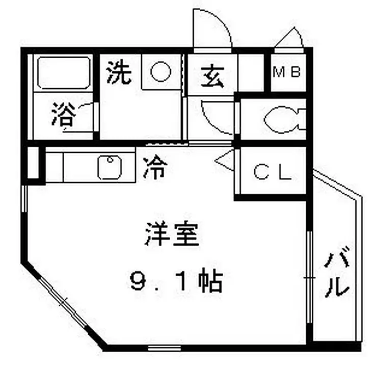 じゅりん彩華 4階階 間取り