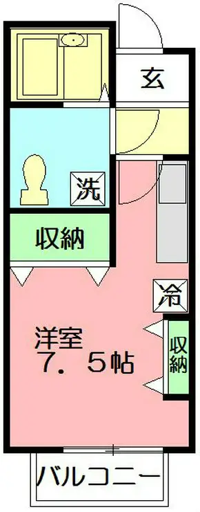 ロワール湘南 2階階 間取り