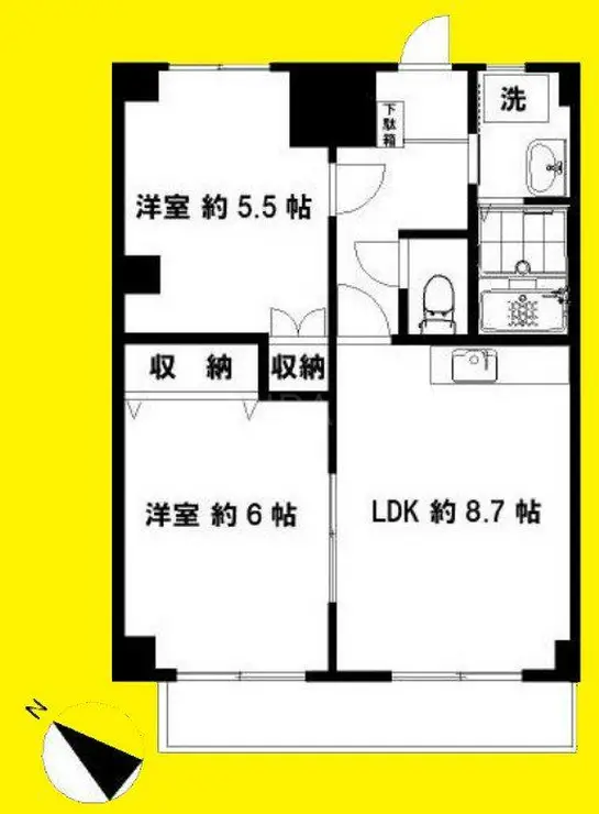 パルティール湘南 3階階 間取り
