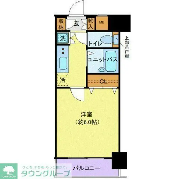 パレステュディオ五反田駅前 7階階 間取り
