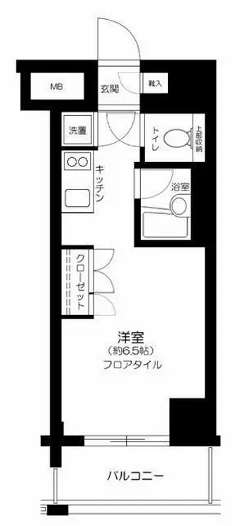 ガリシアヒルズ西麻布EAST 8階階 間取り