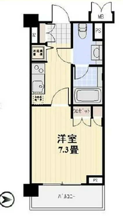 プロスペクト大森海岸 6階階 間取り