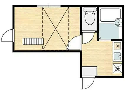 イルビラージュ四つ木(1K/3階)の間取り写真