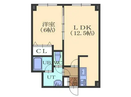 AVANT・GARDEIII(1LDK/4階)の間取り写真