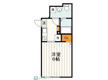 足立区綾瀬4丁目計画(1K/1階)の間取り写真