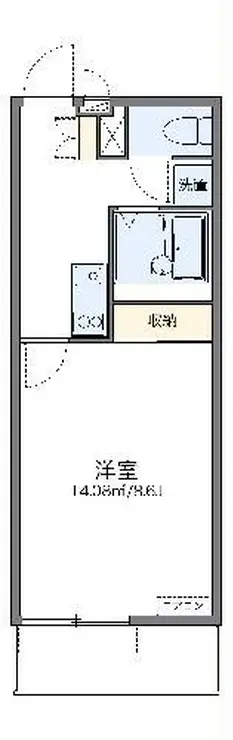 レオネクストパークふじみ野 3階階 間取り