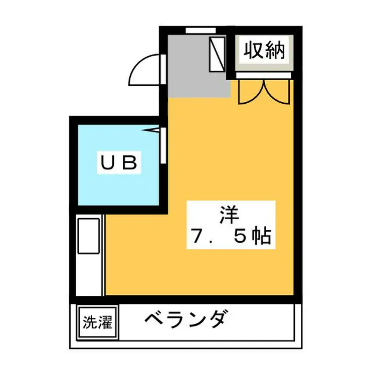 メゾン船橋法典 4階階 間取り