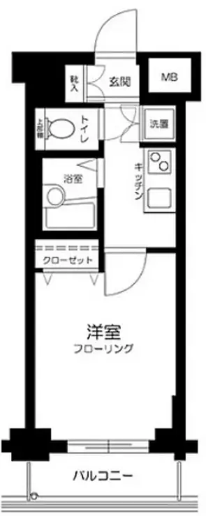 サンテミリオン目白台 3階階 間取り