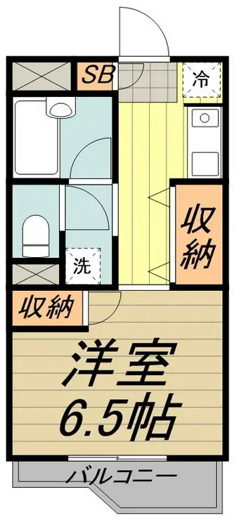 パルクルーエ 1階階 間取り