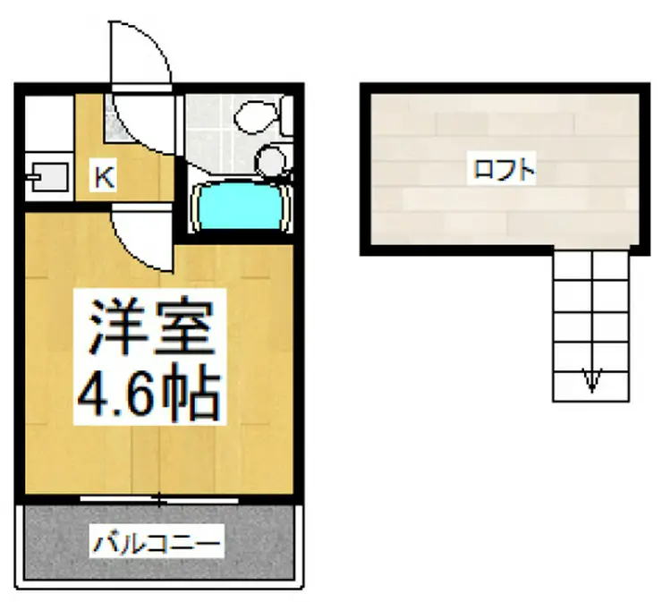 ニューハウス志木 2階階 間取り