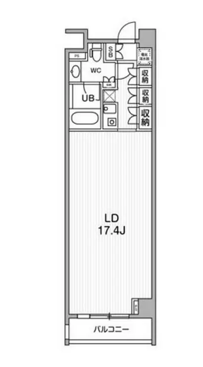 六本木デュープレックスエムズ 4階階 間取り