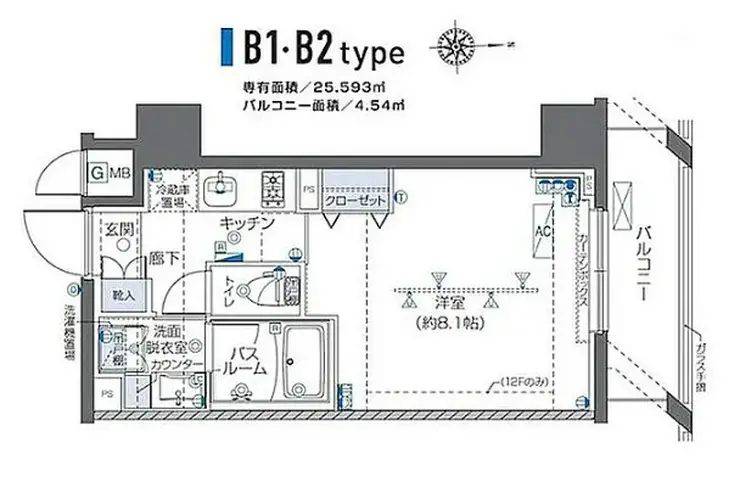 ZOOM秋葉原 9階階 間取り