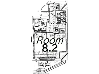 プレール・ドゥーク赤羽(1K/11階)の間取り写真