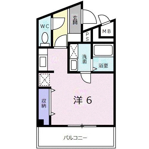 LINK ノーヴァ(1K/3階)の間取り写真