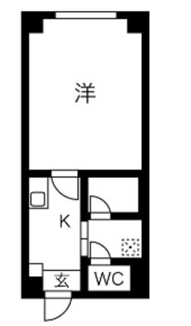 D-STYLE亀戸(1K/5階)の間取り写真