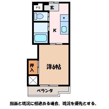 クリム・エイト壱番館(1K/3階)の間取り写真