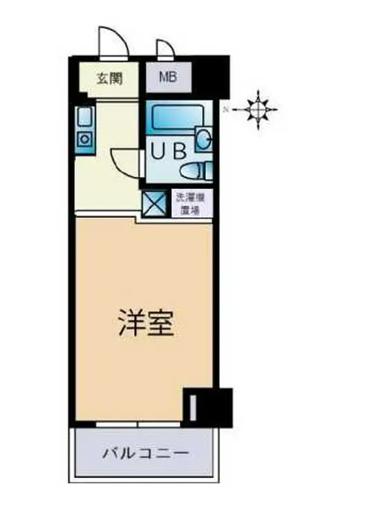 メインステージ新丸子駅前 4階階 間取り