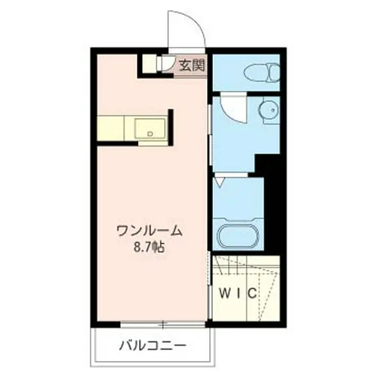 カメリアハイツ 1階階 間取り