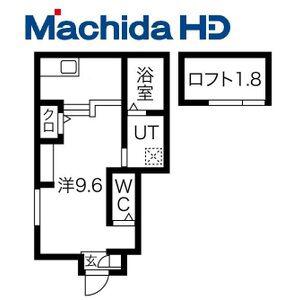 あんしん 阿保08-1048(ワンルーム/1階)の間取り写真