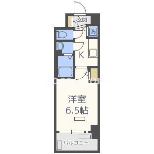プレサンス梅田北オール(1K/5階)の間取り写真