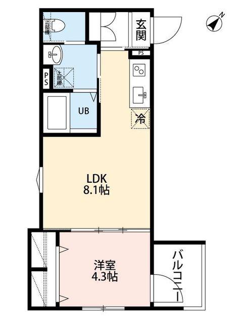 ROBOT HOME 瑞江(1LDK/3階)の間取り写真