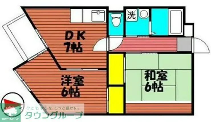 レスポワール北与野 2階階 間取り