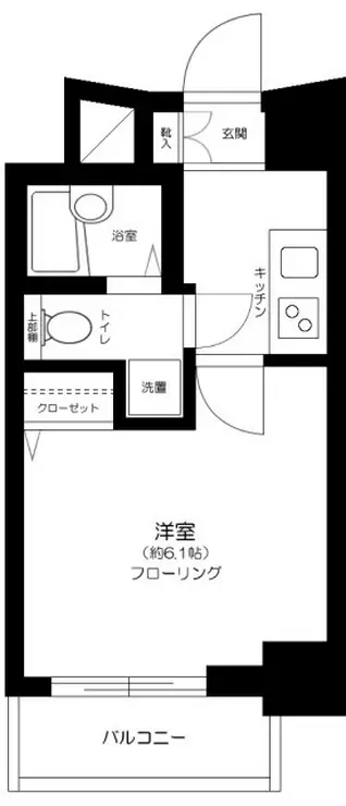 エクセリア旗の台 12階階 間取り