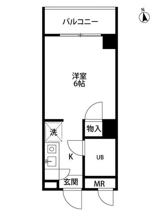 小金井本町オリエントプラザ 1階階 間取り