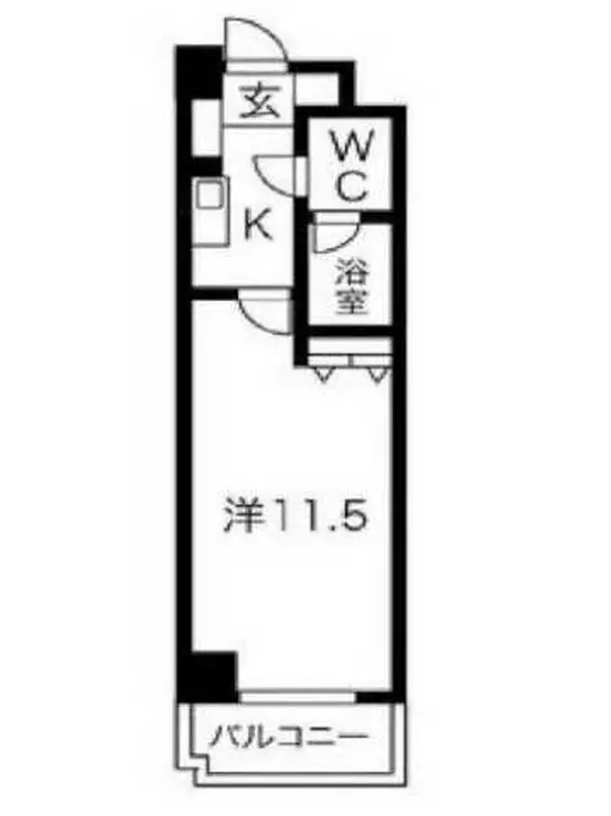 アリュージュ三ノ輪 3階階 間取り