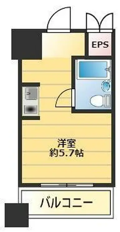ポートハイム弘明寺第三 5階階 間取り