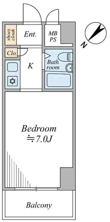 ガーデンプラザ横浜南 6階階 間取り