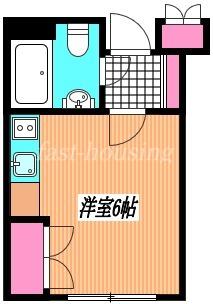 八幸ビル吉祥寺(ワンルーム/3階)の間取り写真
