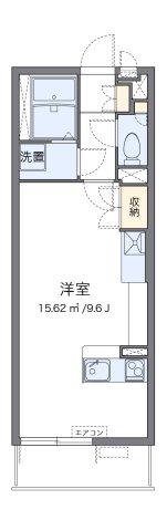 ミランダグレイス南手城(ワンルーム/3階)の間取り写真