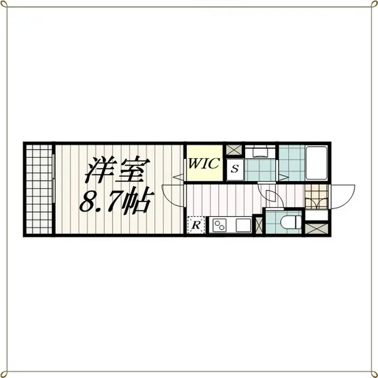 プランドール樹 3階階 間取り