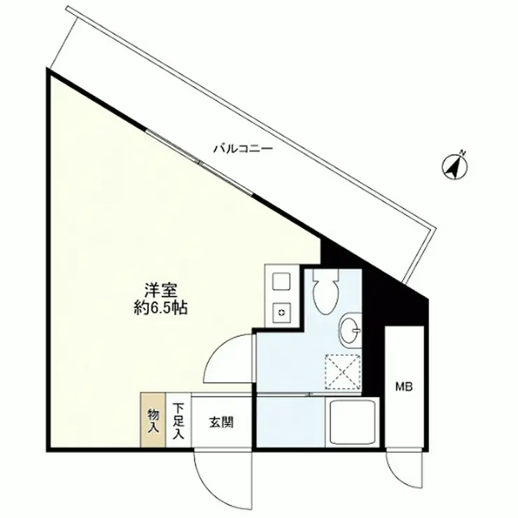ライオンズマンション青葉台第5 3階階 間取り