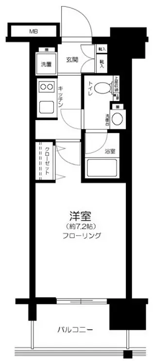 CASSIA錦糸町 6階階 間取り