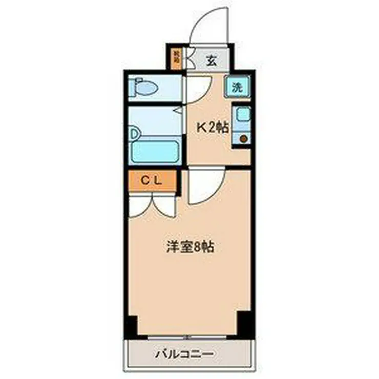 フォレシティ秋葉原 7階階 間取り