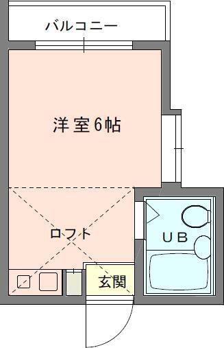 シティパレス清水町I(1K/1階)の間取り写真
