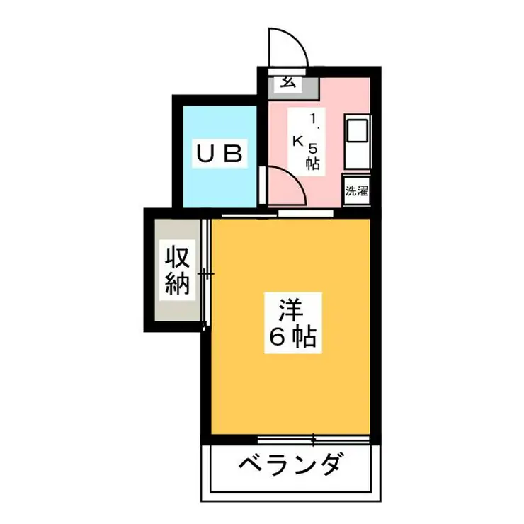 第2セイカマンション 2階階 間取り
