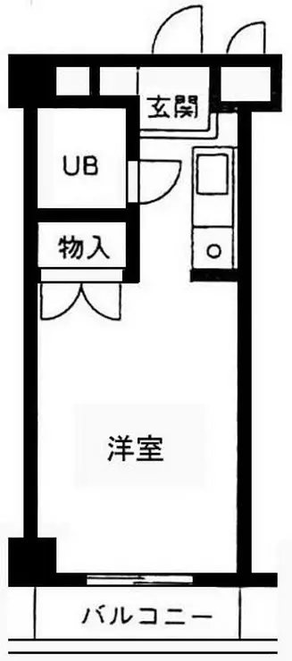 中島ICハイツ 2階階 間取り