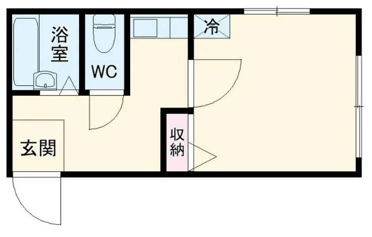カルペディエム横浜前里 2階階 間取り