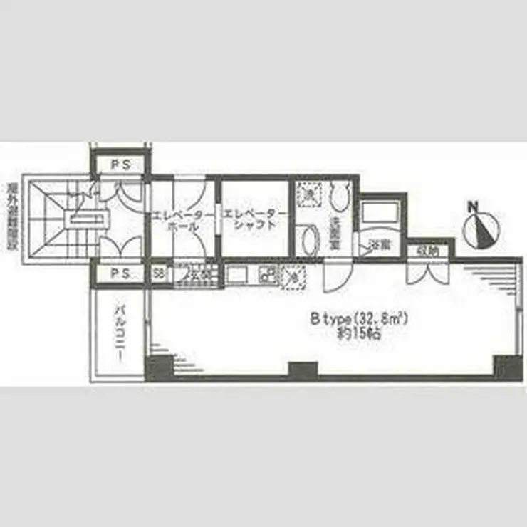 フルエント蔵前 6階階 間取り